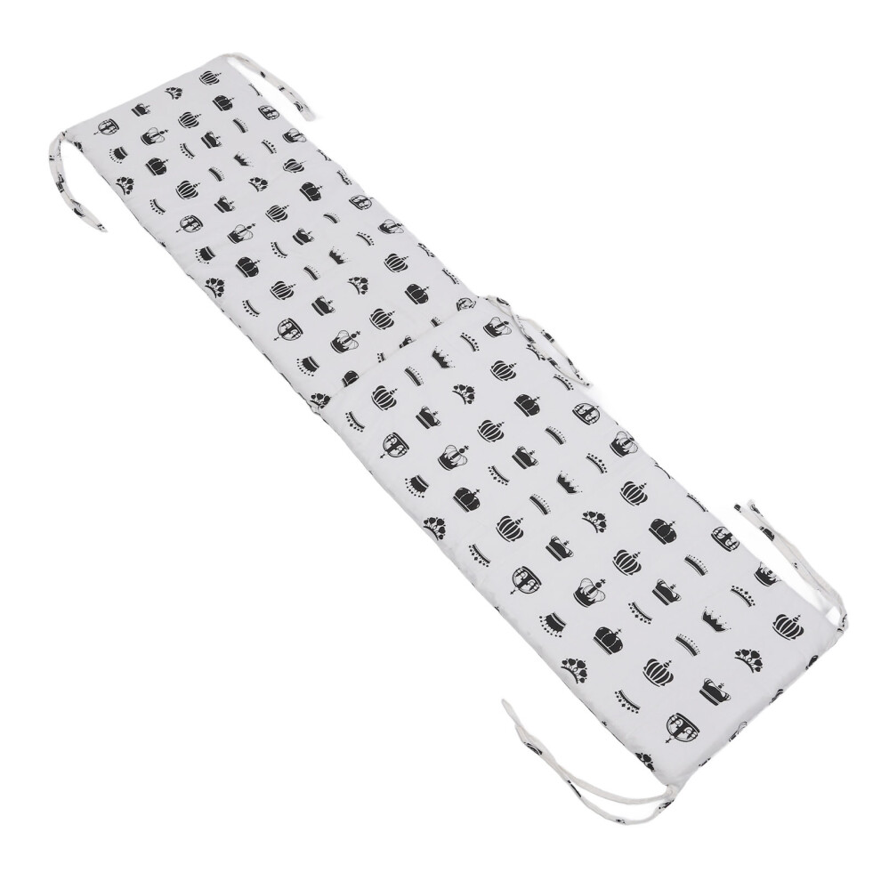 Baby Cot Bumper Pure Cotton Soft Anti Collision Prevent Falling Crib Around Cushion Infant Bed Guardrail Type 2