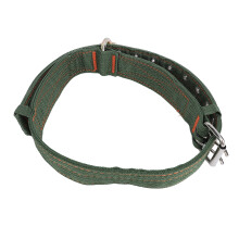 Verstärkter Nylon-Kuhshow-Halsband mit Zugkette & Metallschnalle, besonders robust