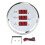 52 mm Wasserdigitalöl- und Wassertemperatur-Voltmeter für Boote und Wohnmobile 3