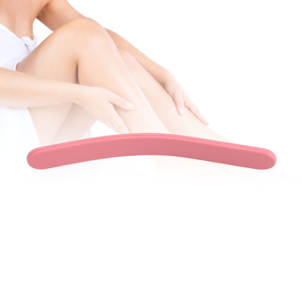 5pcs Silicone Stir Sticks for Hair Removal Reusable Non Stick Silicone Wax Spatulas for Mixing Resin Paint Mask Crafts Pink