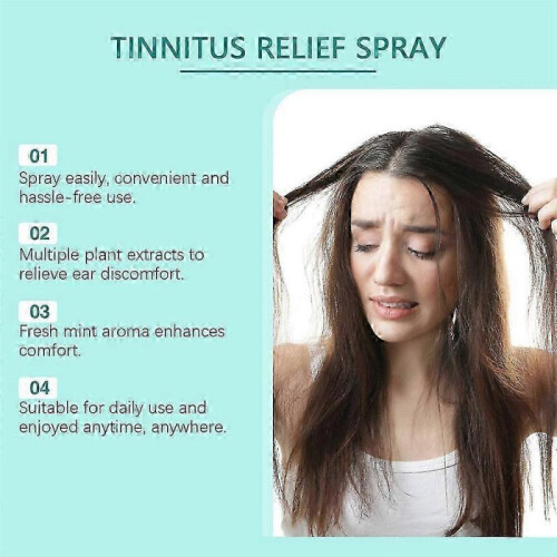 Tinnitus Spray Ear Ringing Relief Relieving Ear Drops Hearing 30ml 2