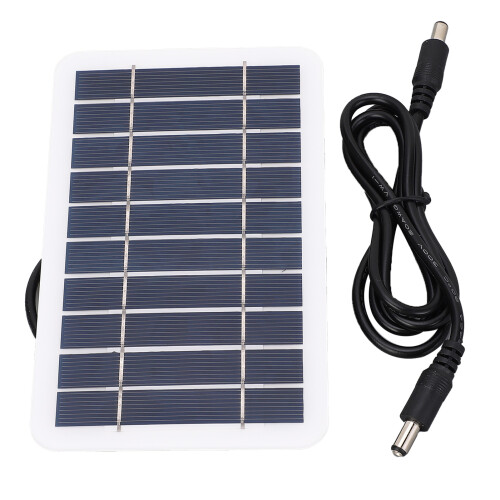 DC5521 2W 5V kleines schwarzes tragbares Solarmodul 1