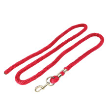 2m Horse Lunge Line Anti Breakage Rope Anti Slip Grip Horse Training Rope with Hook for Walking Handling Red
