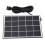 Solarmodul-Wasserpumpen-Set 4 W 5 V USB 120 l/h 1