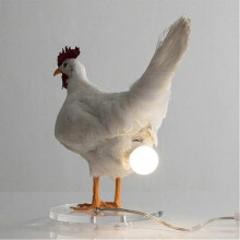 Chicken Led Lights Eggs Night Light Taxidermy Chicken Egg Desk Lamp