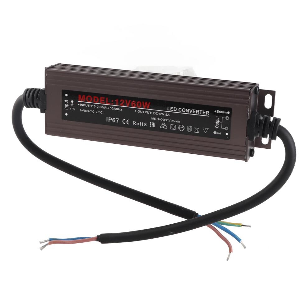 Ip67 Water Resistant Led Driver Switch Power Supply Transformer Adapter For Led Strip Light Outdoor Lightbox Signboard 8181313511901