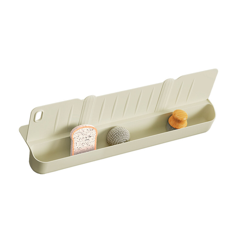 Kitchen Sink Water Splashing Guard Multifunctional Lightweight Tpr Drain Sink Splatter Guard Cream White 9351313513918