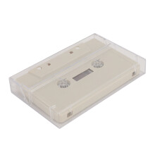 Blank Cassette Tape 45 Minute Premium Sound Empty Cassette Tape with Clear Case for Sound Music Recording Gray