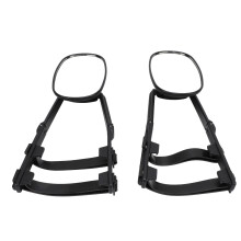1 Pair Mirror Extenders for Towing Clip On Towing Mirrors 360 Degree Adjustable Trailer Rearview Mirrors for Cars Trucks RVs