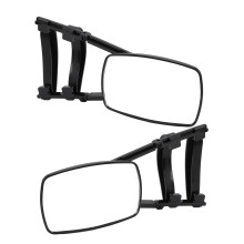 1 Pair Towing Mirror Extender Left Right 360 Degree Adjustable Enhanced Safety Clip On Towing Mirror Extension for Car Trailer Truck RV