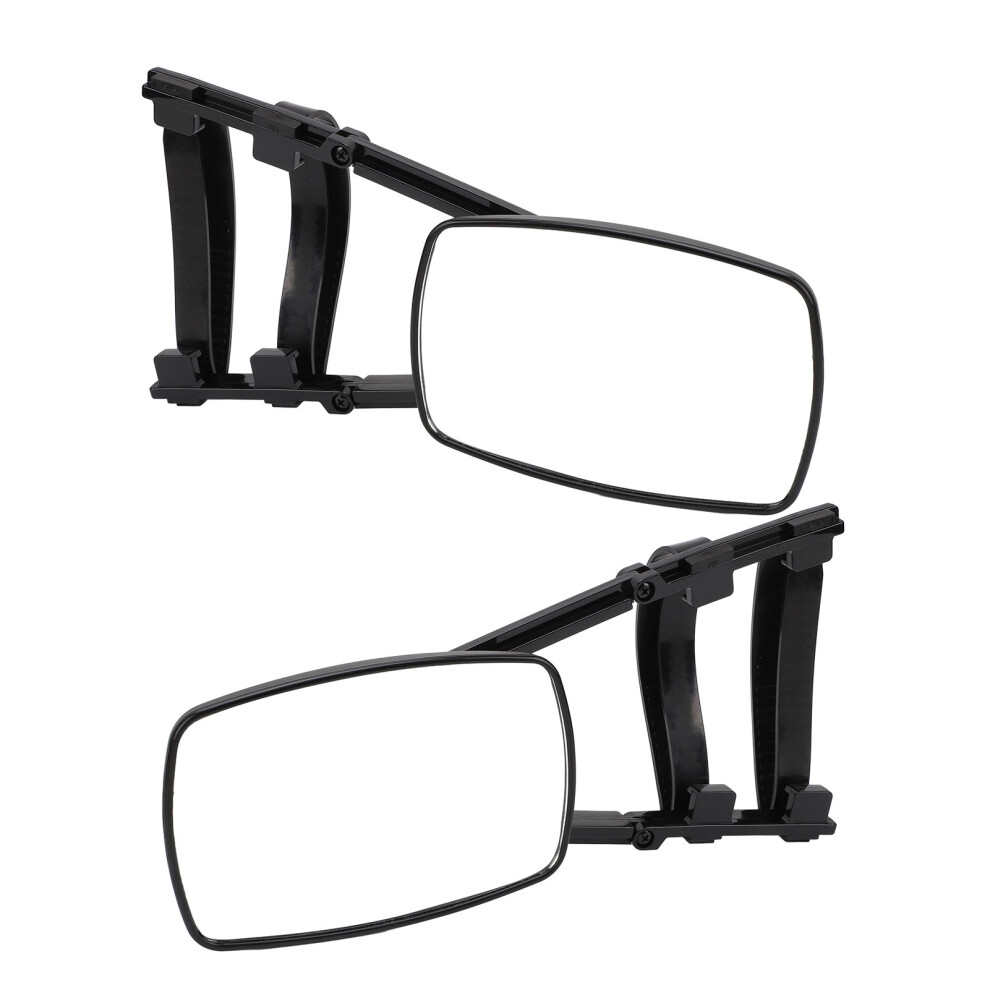 1 Pair Towing Mirror Extender Left Right 360 Degree Adjustable Enhanced Safety Clip On Towing Mirror Extension For Car Trailer Truck Rv 3001313515226