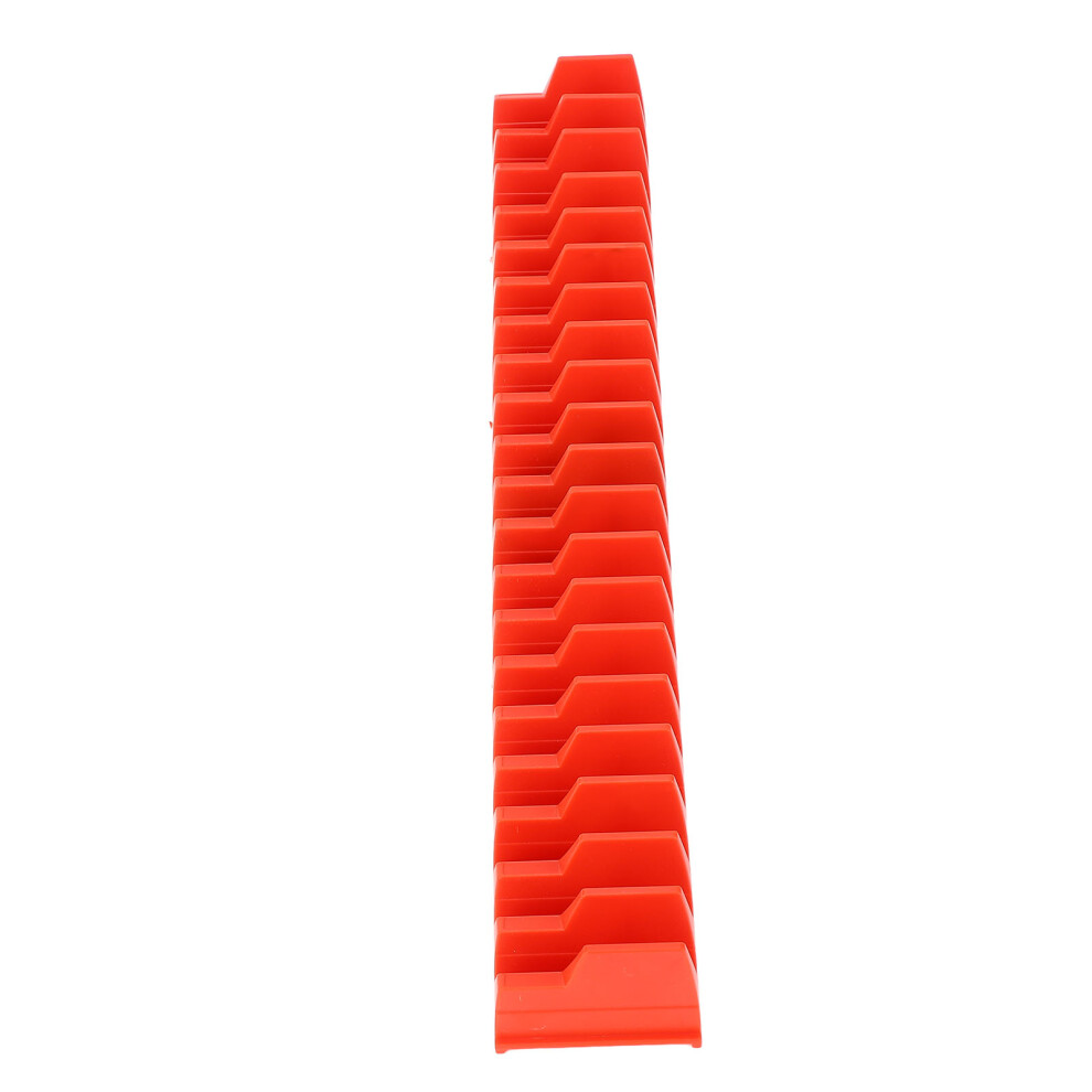Wrench Rack Holder 20Pcs Capacity Multifunctional Compact Abs Magnetic Modular Wrench Organizer Red 3441313516456