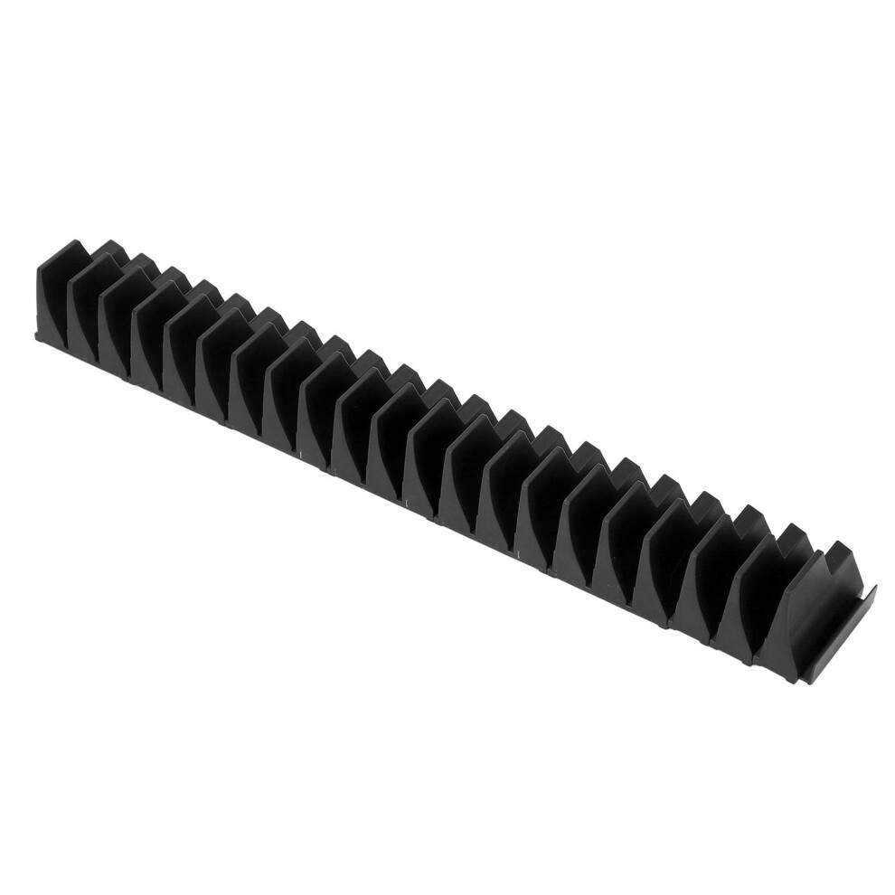 Wrench Rack Holder 20Pcs Capacity Multifunctional Compact Abs Magnetic Modular Wrench Organizer Black 7891313516479
