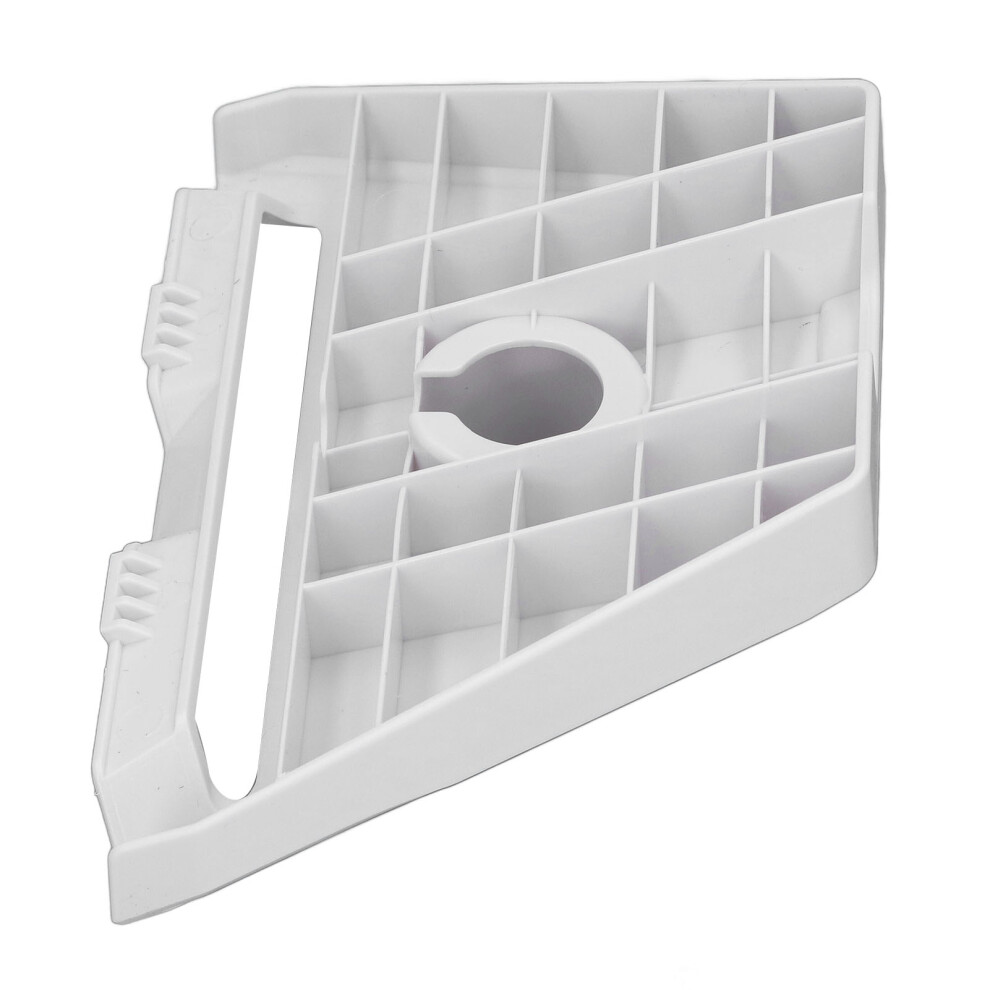 Standard Pipe Adapter For Gen 3 Antenna Roof Mount Plate 360 Degree Rotation Pole Mounting Kit White 8751313516642