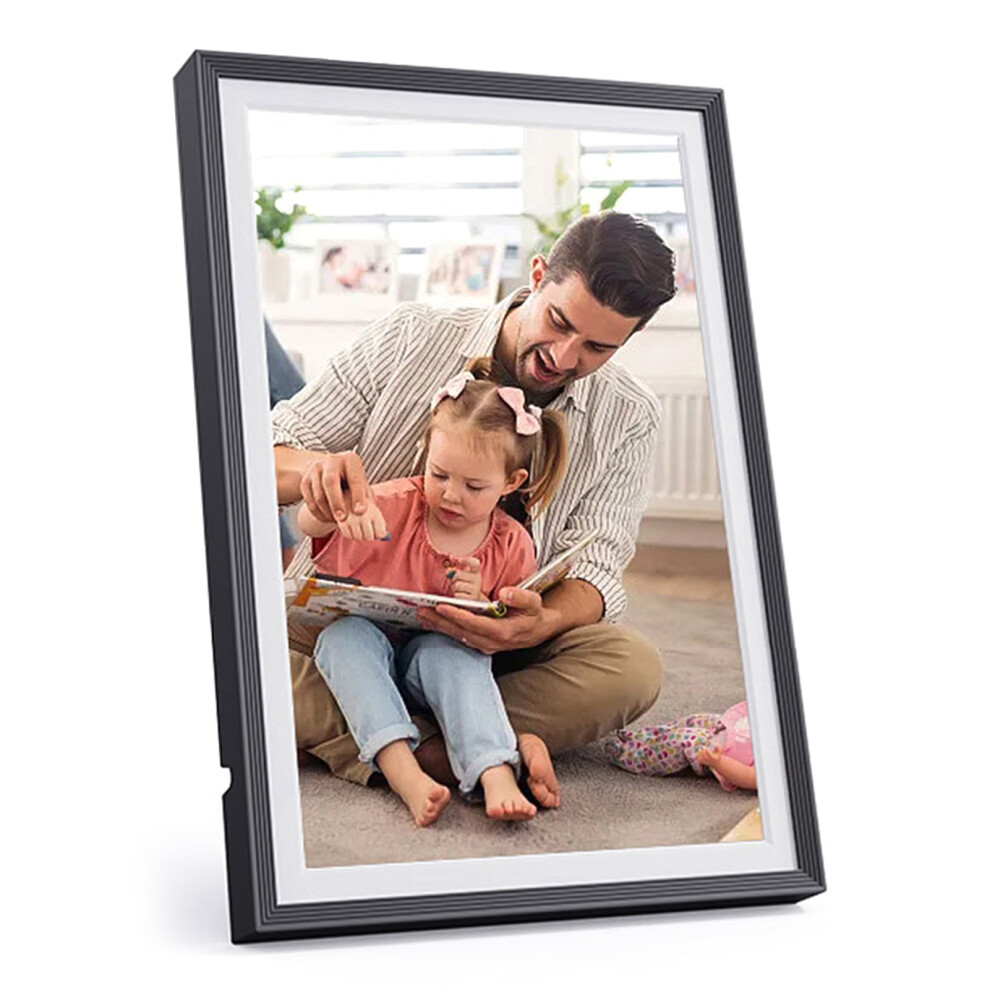 Digital Photo Frame 10.1in IPS HD Screen 1280x800 Desktop Electronic Photo Frame with Clock and Calendar Function-image-OPC-PHQ8Z2T-NEW