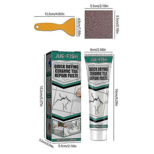 100ml Quick Drying Ceramic Tile Repair Paste Crack Repair Tile Quick Dry Adhesive 1