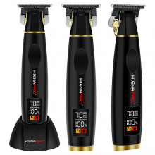 High Power Electric Hair Clipper Lcd Screen Type-C Charging Clipper for Beard Face Nose Hair Cutting