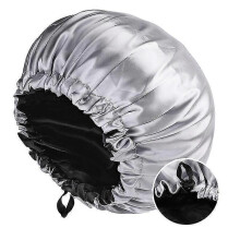 (gray)2pcs Satin Bonnet Silk Bonnet Hair Bonnet For Sleeping Satin Bonnet For Hair Bonnets For Women Silk Bonnet