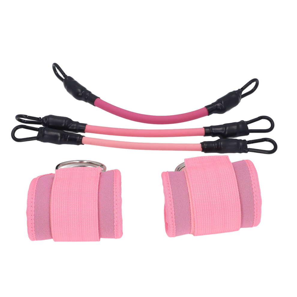 Ankle Resistance Bands Portable Glutes Exercise Equipment Ankle Resistant Band Set with Cuffs for Hip Leg Training Workout