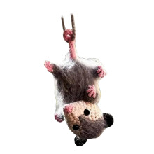 Opossum Autoaufhänger Ornament Niedliches Spiegelzubehör Rückspiegel Dekoration Modell A