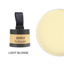 (Light Gold) 4g Eyebrow Hairline Printing Powder Waterproof Instant Root Cover Thickening Tinting Powder for Women Girls Makeup Tool