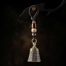 Chinese Fengshui Bells Car Pendant Good Luck Bells Charms Hanging Swing Pendants for Car Rear View Mirror