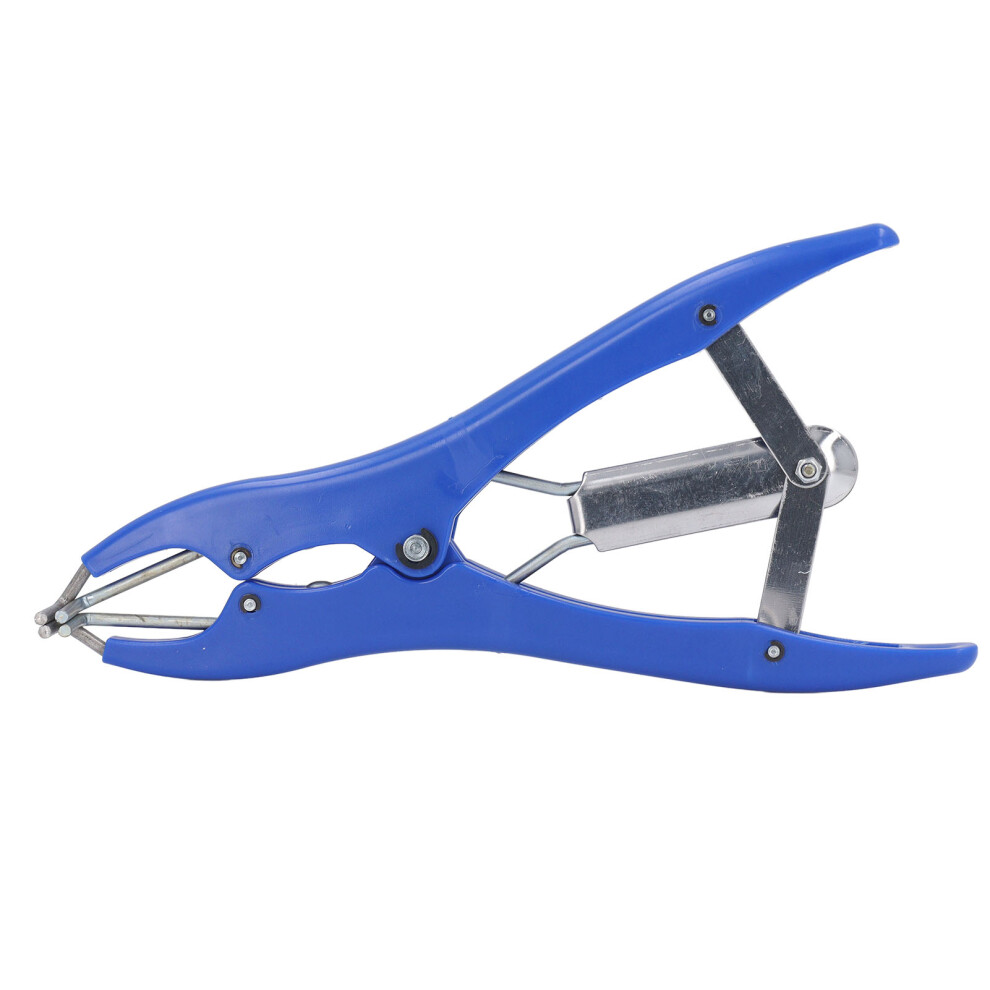 Livestock Expander Plier Blue Plastic Easy Accurate Control With 100 Rings Tail Docking Plier For Pigs Cows Sheep Goat 6921313521645