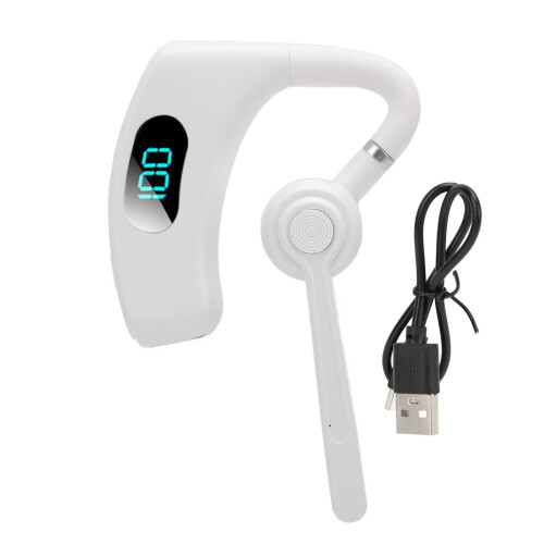 weißer Bluetooth-Ohrhörer 5.2, 300 mAh Mikrofon 1