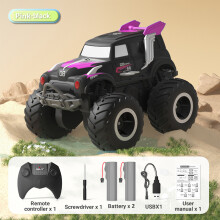 RC amphibisches Stuntauto 900 mAh 13.5x18x12 cm Rosa
