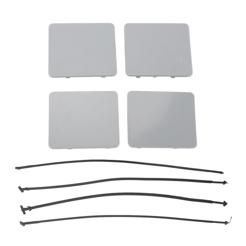 4PCS Side Skirt Rocker Panel Plug Cap Set 2106987030 Front Left Or Right Rocker Panel Trim Plug Replacement for Benz E320 E430 1