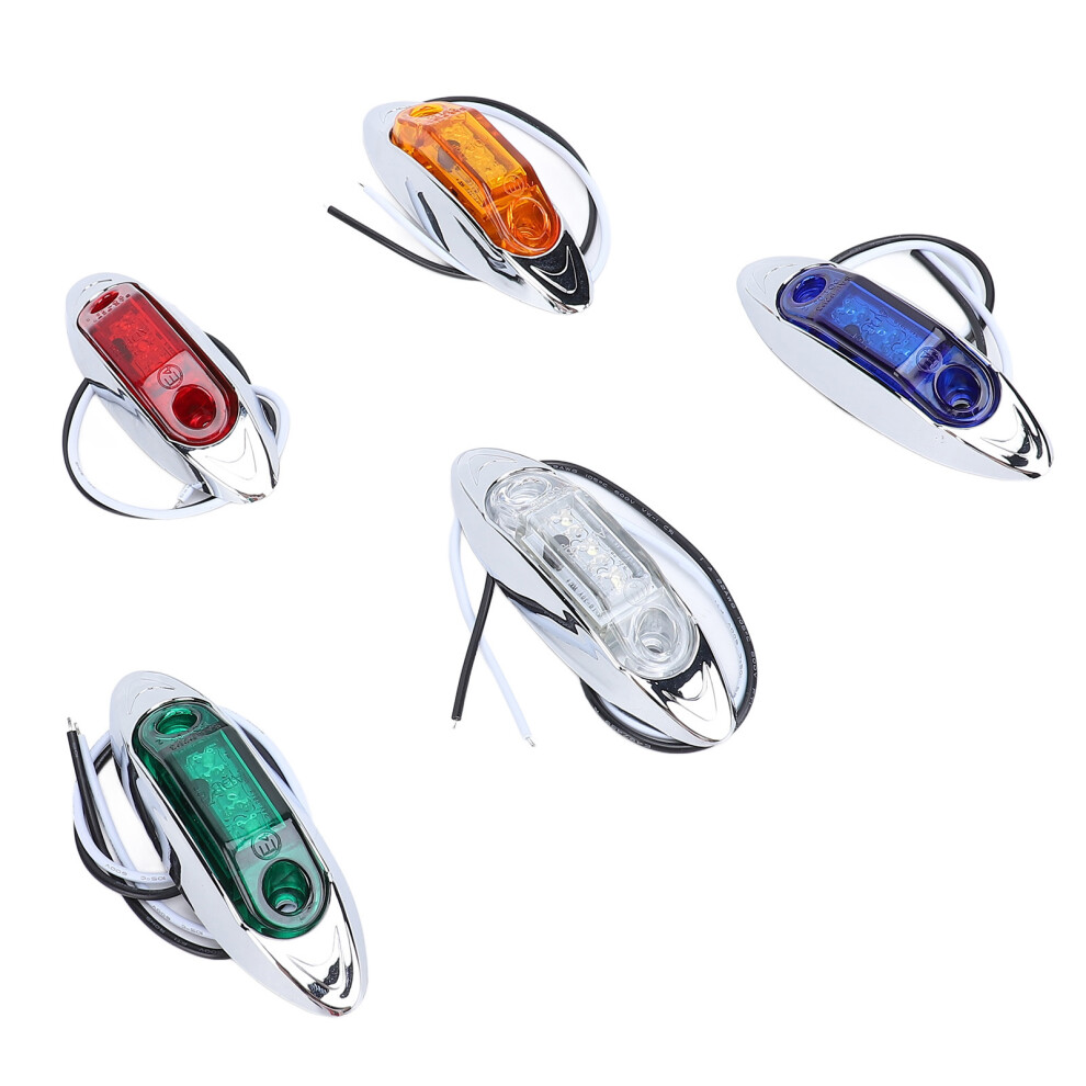 5 Pcs LED Side Marker Light Red Yellow White Blue Green High Bright LED Indicator Light for Yacht Ship DC10â30V-image-OPC-PHQ8ZYJ-NEW