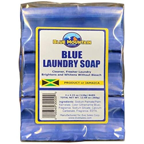 Sapone per bucato blu 3 x 4,23 oz