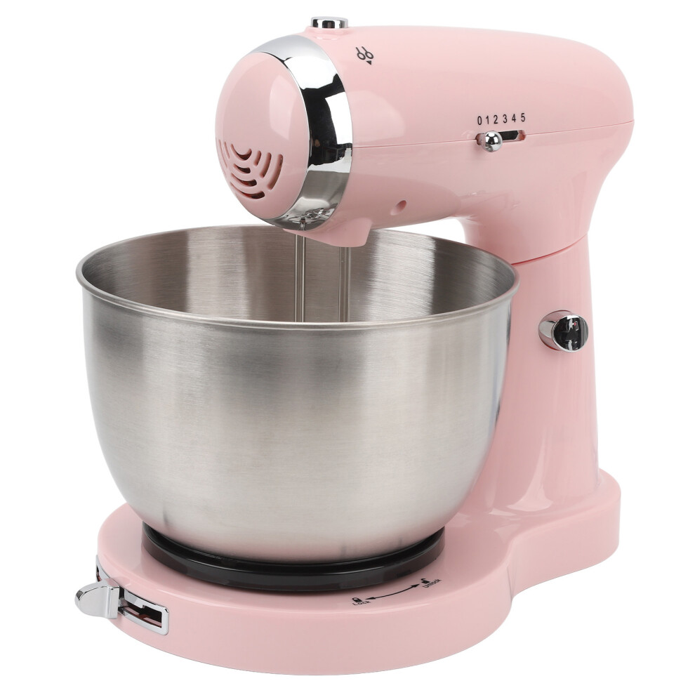 3.2L Electric Stand Mixer Stainless Steel 5 Speeds Automatic Kitchen Mixer Electric Food Mixer with 2 Dough Hook EU Plug 220V