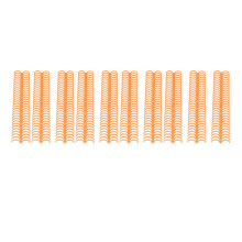 19 mm 30-Ring-Bindung Rücken 150 Blätter Orange