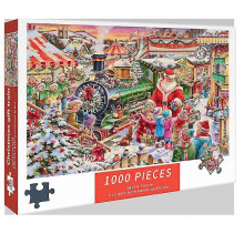 (C) 1000pcs Christmas puzzle, the best Christmas gift for your kids