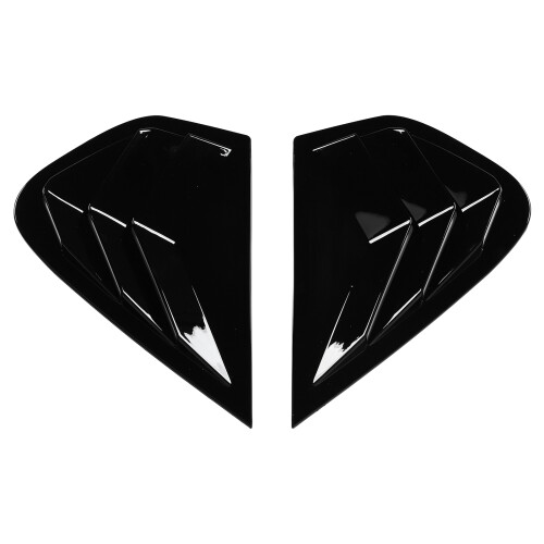 2 Stück X6 E71 E72 2008-2014 glänzende schwarze Lamellen 1