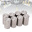 8 Stück M8 Ölblockierstopfen LSX 4.8-6.2 Silber 9