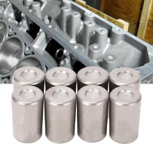 8 Stück M8 Ölblockierstopfen LSX 4.8-6.2 Silber