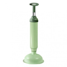 (Green B) Manual Toilet Unblocker Easy Using Vacuum Unclogging Device Bathroom Accessories