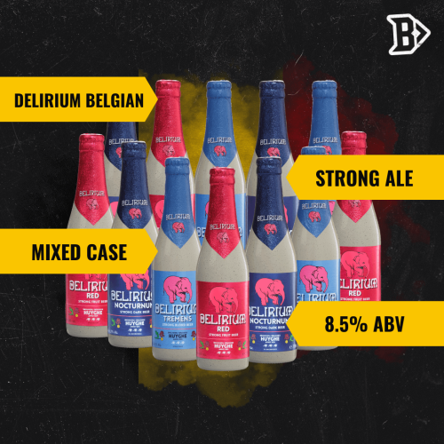 Delirium Belgian Strong Ale Mixed Case (12 Pack) 1