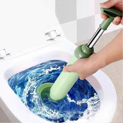 (Pink B)Manual Toilet Unblocker Easy Using Vacuum Unclogging Device Bathroom Accessories 2