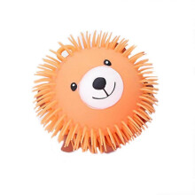 (Large Animals,Color Random)Glowing Squeezy Stress Relief Sensory Toys Fidget Flashing Puffer Ball for Adult Kids