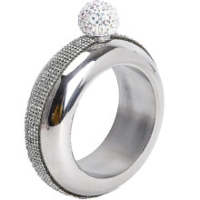 (diamond-encrustedcolor)Bracelet Flask Bangle Flasks Creative Stainless Steel And Hip Flask