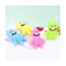 (Plumber, Color Random) Glowing Squeezy Stress Relief Sensory Toys Fidget Flashing Puffer Ball for Adult Kids