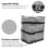 Whirlpool-Heizpumpenabdeckung 43x38x54cm Polyester 5