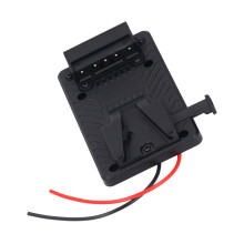 14,8 V V-Mount-Platte 6 A, 14,5 cm Zinklegierung/Kunststoff