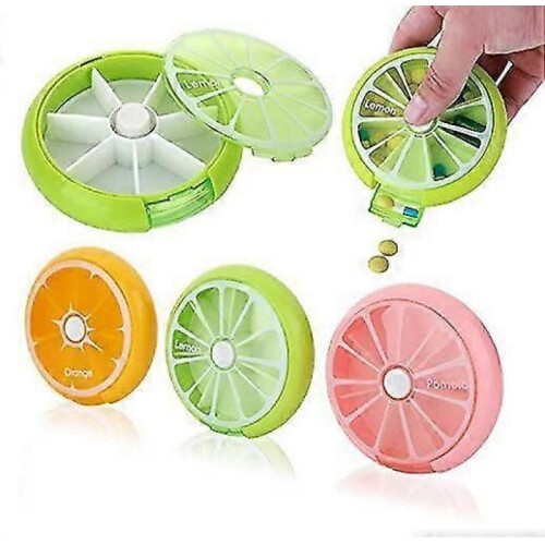 3pcs Pill Box Weekly 3 Times 7 Compartments Medicine Pill Organizer