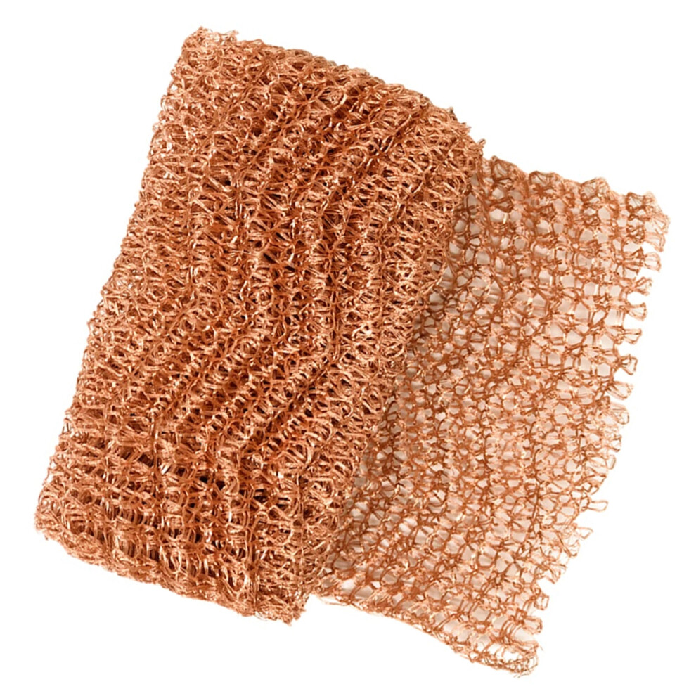 Copper Mesh 5Inx10ft Double Layer Copper Fabric Mesh Blocker Hole Filler For Garden House 9411313533313