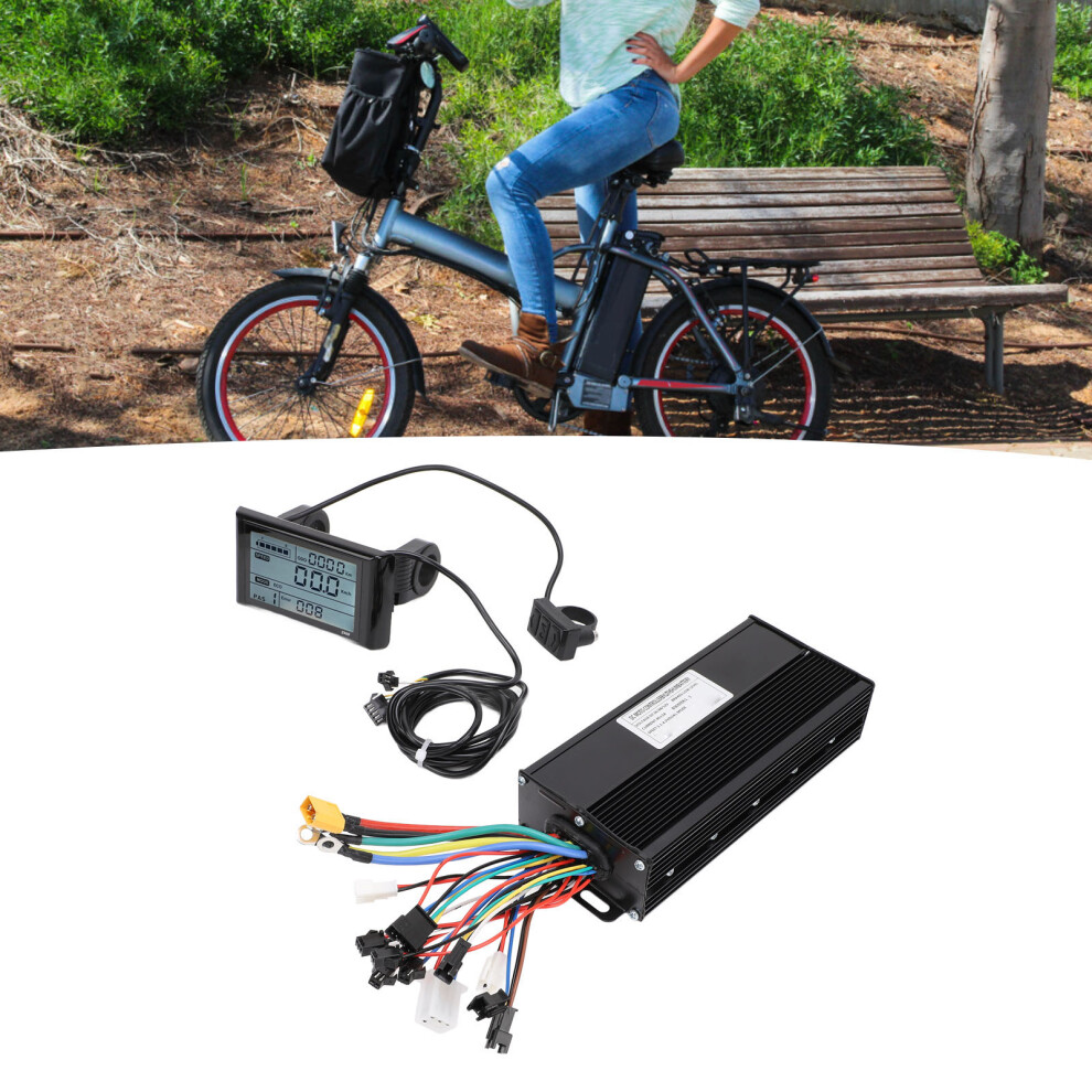 Electric Cycle Conversion Kit 36V 48V 52V 40A Sine Wave Brushless Controller and S900 LCD Display for Repair Replacement-image-OPC-PHQ96Y6-NEW