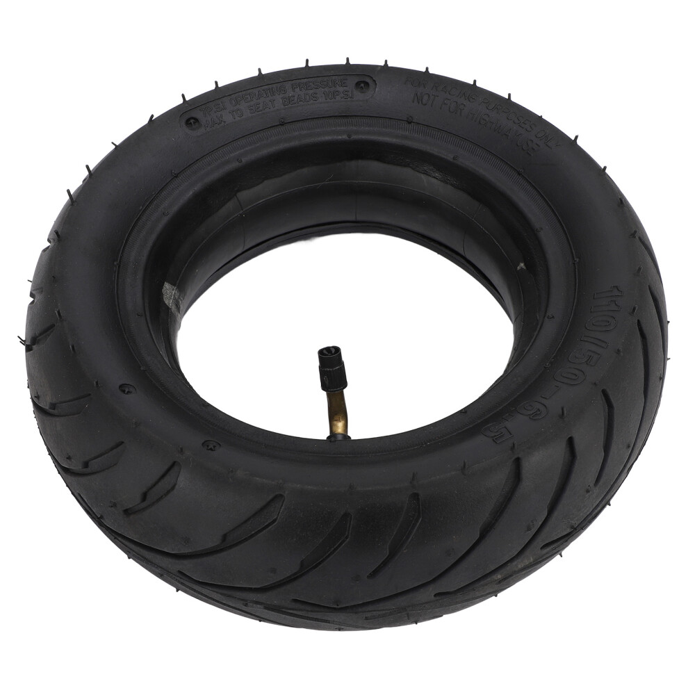 110/50Â6.5 Tire And Tube Set With Tr87 Angled Valve Stem Rubber For 38Cc 47Cc 49Cc Motorcycle Electric Scooter 4951313535498
